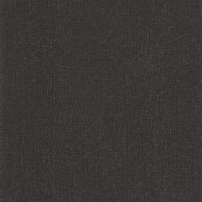 Casadeco Szövethatású fekete vinyl tapéta Java Noir Reglisse 53 cm X 10 m