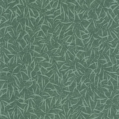 Casadeco Bambusz mintás elegáns kékes zöld vinyl tapéta Bambu Vert Canopee 53 cm X 10 m