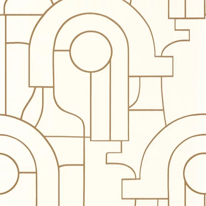 Casadeco Absztrakt mintás elegáns bézs vlies tapéta Arty Camel 53 cm X 10 m