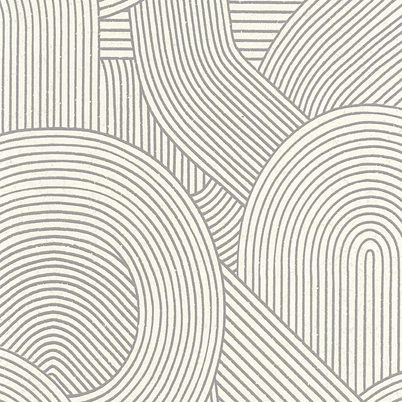 Casadeco 3D hatású modern vonalmintás fekete-fehér vlies tapéta Jardin Des Pierres Noir Fusain 53 cm X 10 m