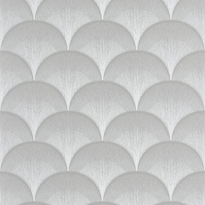 Casadeco Elegáns art deco szürke vlies tapéta Broadway Taupe 53 cm X 10 m