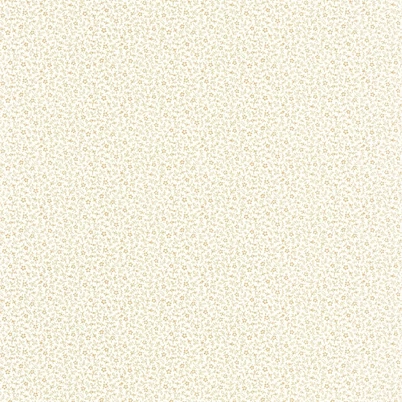 Casadeco Apró virág mintás romantikus bézs vlies tapéta Myosotis Ficelle/Blanc 53 cm X 10 m