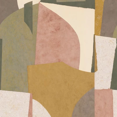 Casadeco Absztrakt mintás modern terrakotta vlies poszter tapéta Maestro Automnal 50 cm X 3 m