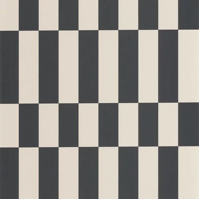 Casadeco Retro bézs-fekete vlies tapéta Diner Lin/Noir 53 cm X 10 m