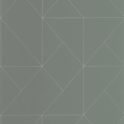 Casadeco Modern geometrikus keki vlies tapéta Subtilite Vert/Kaki 53 cm X 10 m