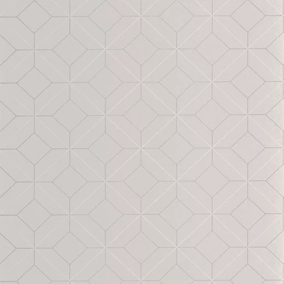 Casadeco Modern geometrikus szürke vlies tapéta Precision Gris Plume 53 cm x 10 m