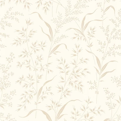 Casadeco Fűszál mintás bézs vlies tapéta Grass Field Ficelle 53 cm X 10 m