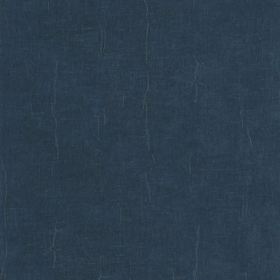 Casadeco Szövethatású elegáns sötétkék vinyl tapéta Etamine Bleu Encre 53 cm X 10 m