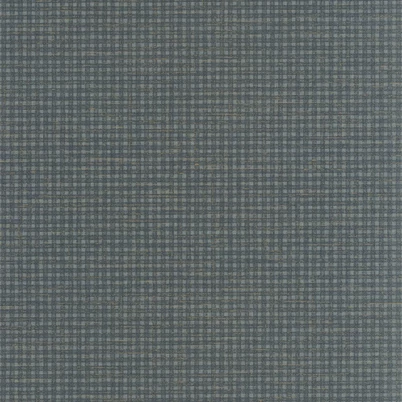 Casadeco Apró kockás kék vlies tapéta Jude Belu Petrole 53 cm X 10 m