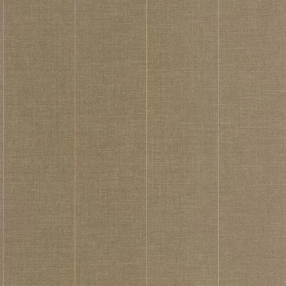 Casadeco Vastag csíkos zöldes barna vlies tapéta Charlie Tabac 53 cm X 10 m