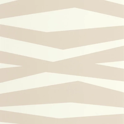 Casadeco Modern vonal mintás bézs vlies tapéta Zebra Game Beige 53 cm X 10 m