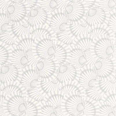 Casadeco Kagyló mintás halványkék vinyl tapéta Saint Malo Bleu Glace 53 cm X 10 m