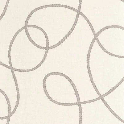 Casadeco Kötél mintás bézs vinyl tapéta Pointe Du Raz Taupe 53 cm X 10 m