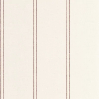 Casadeco Piros vastag csíkos szövethatású vinyl tapéta Saint Briac Reouge Ecrevisse 53 cm X 10 m