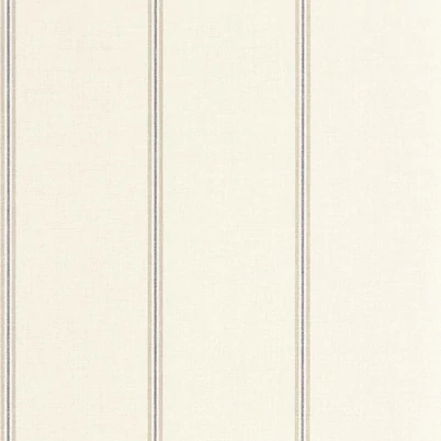 Casadeco Fekete vastag csíkos szövethatású vinyl tapéta Saint Briac Noir Fusain/Lin 53 cm X 10 m