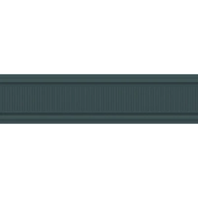 Casadeco Csíkos olajkék vlies bordűr La Comtesse Bleu Petrole 10 cm X 6 m