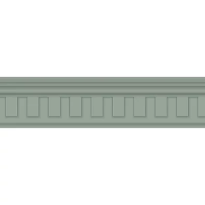 Casadeco Széles zöld vlies bordűr L'Imperatrice Celadon 10 cm X 6 m