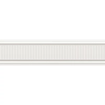 Casadeco Csíkos fehér vlies bordűr La Comtesse Blanc Antique 10 cm X 6 m