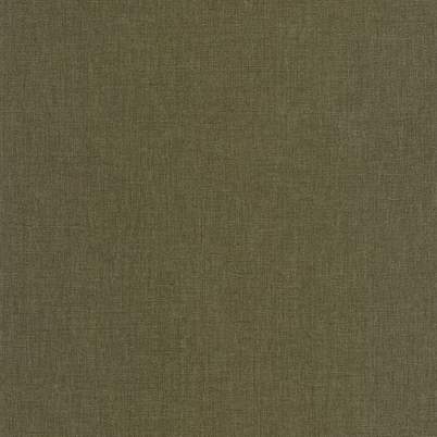 Casadeco sötétzöld szövethatású vinyl tapéta Caractere Vert Taiga 53 cm X 10 m