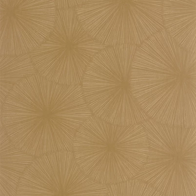 Casadeco barna napmintás vinyl tapéta Helios Camel 53 cm X 10 m