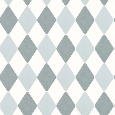 Caselio Geometriai mintás kék vlies tapéta Danser Bleu Grise 53 cm X 10 m