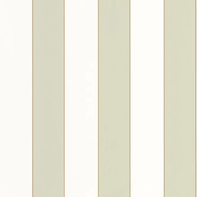 Caselio Elegáns csíkos zöld vinyl tapéta arany széllel Moonlight Golden Lines Vert Amande Dore 53 cm X 10 m