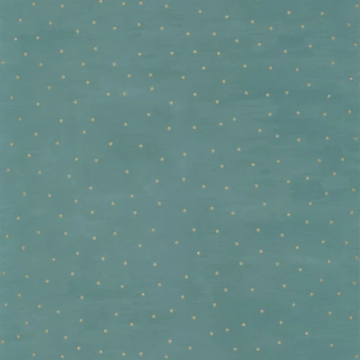 Caselio Pöttyös zöld-arany vlies tapéta Danse Vert Dore 53 cm X 10 m