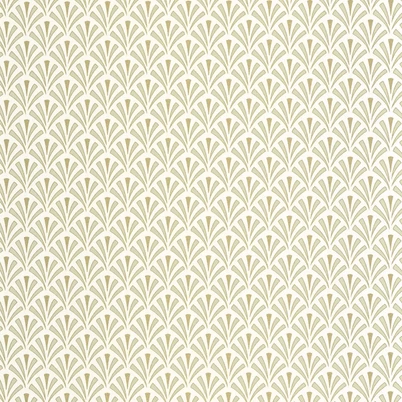 Caselio Palmetta mintás art deco zöld-arany vinyl tapéta Abundance Vert Amande Dore 53 cm X 10 m