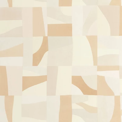 Caselio Absztrakt mintás modern bézs vinyl tapéta Aix Beige 53 cm X 10 m