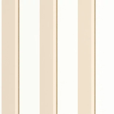 Caselio Elegáns csíkos bézs vinyl tapéta arany szegéllyel Linear Beige Or 53 cm X 10 m