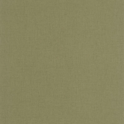 Caselio Lenvászon hatású zöld vinyl tapéta Uni Mat Vert Pinede 53 cm X 10 m