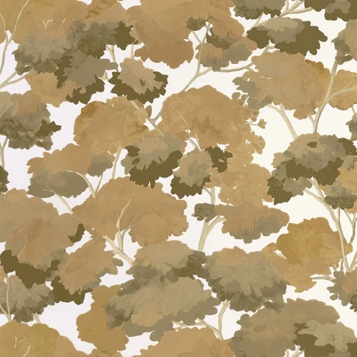Caselio Modern fa mintás okkersárga vlies tapéta Été Kaki Ocre 53 cm X 10 m