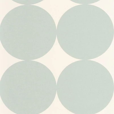 Caselio Kör mintás kék vinyl tapéta Billy Bleu 53 cm X 10 m