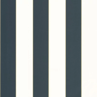 Caselio Elegáns csíkos sötétkék vinyl tapéta arany széllel Moonlight Golden Lines Bleu 53 cm X 10 m