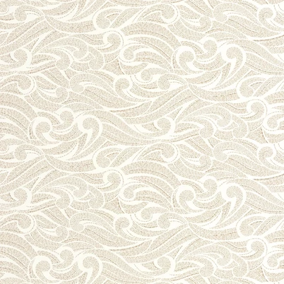 Caselio Elegáns fehér-arany vlies tapéta Harmony Blanc Or 53 cm X 10 m