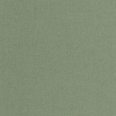 Caselio Lenvászon hatású zöld vinyl tapéta Uni Mat Vert Bleu 53 cm X 10 m