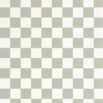 Caselio Sakktábla mintás modern zöld vinyl tapéta Checks Vert Amande 53 cm X 10 m