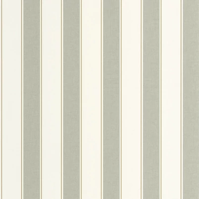 Caselio Elegáns csíkos zöld vinyl tapéta arany szegéllyel Classic Lines Vert Amande Or 53 cm X 10 m