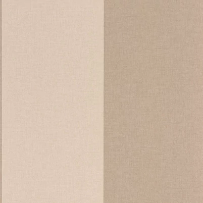 Caselio Széles csíkos barna vinyl tapéta XXL Lines Taupe 53 cm X 10 m