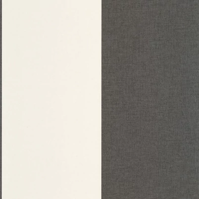 Caselio Széles csíkos fekete vinyl tapéta XXL Lines Noir 53 cm X 10 m