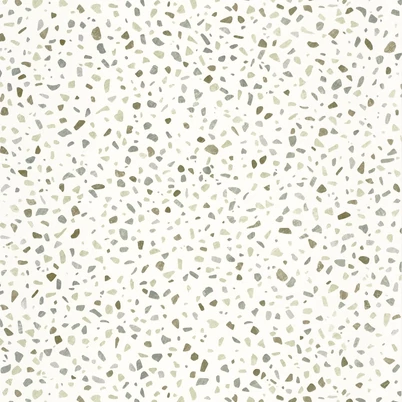 Caselio Kő töredék mintás modern zöld vinyl tapéta konyhába Granito Vert 53 cm X 10 m