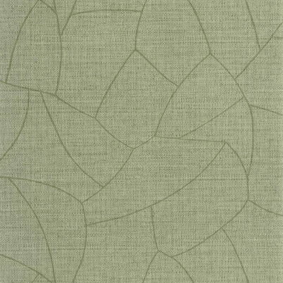 Caselio Absztrakt mintás raffia hatású zöld vinyl tapéta Melody Avocat 53 cm X 10 m