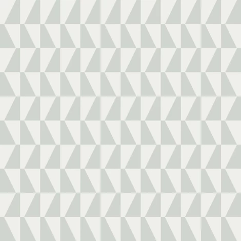 Boras Geoemtriai mintás modern zöld vlies tapéta Arne Jacobsen Trapez Green 53 cm X 10 m