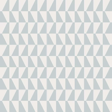 Boras Geoemtriai mintás modern kék vlies tapéta Arne Jacobsen Trapez Blue 53 cm X 10 m