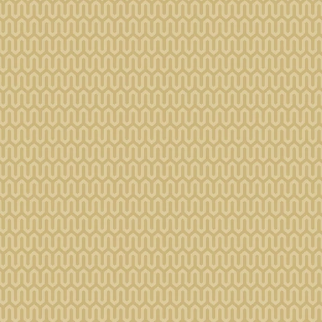 Boras Geometriai mintás modern sárga vlies tapéta Arne Jacobsen Ypsilon Yellow 53 cm X 10 m