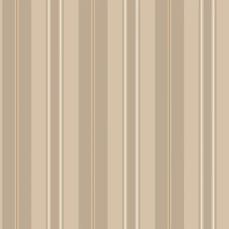 Boras Csíkos klasszikus bézs vlies tapéta arany csíkkal Gustaf Beige 53 cm X 10 m