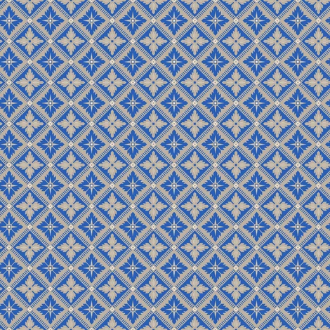 Boras Skandináv rácsos kék vlies tapéta Loka Blue 53 cm X 10 m