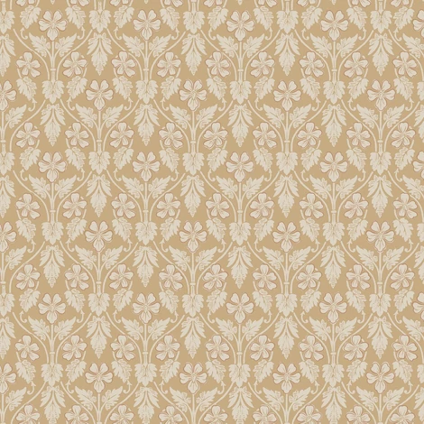 Boras Skandináv virág mintás sárga vlies tapéta Nora Yellow 53 cm X 10 m