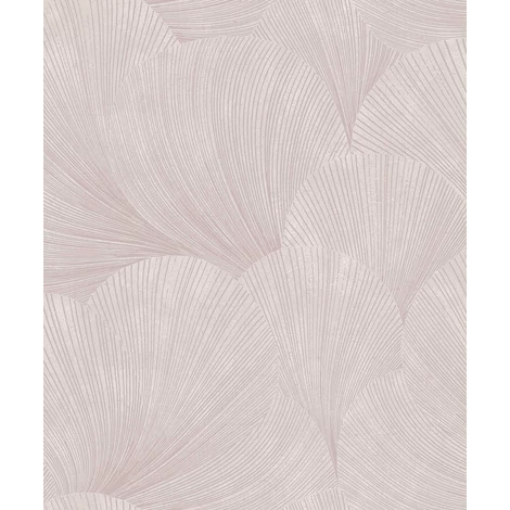 Boras Kagyló mintás modern halvány rózsaszín vlies tapéta Mirage Pink 53 cm X 10 m