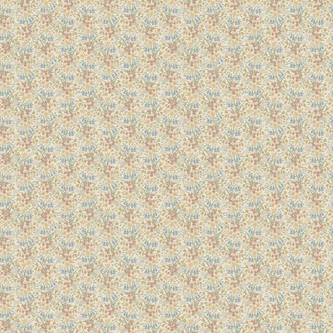 Boras Klasszikus virág mintás skandináv bézs vlies tapéta Bella Beige 53 cm X 10 m